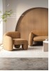 Eryx Accent Lounge Chair - Brown